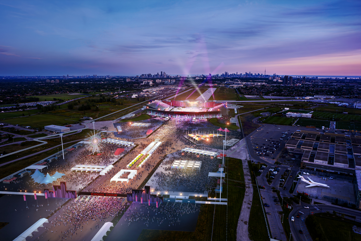 Rogers Stadium Rendering