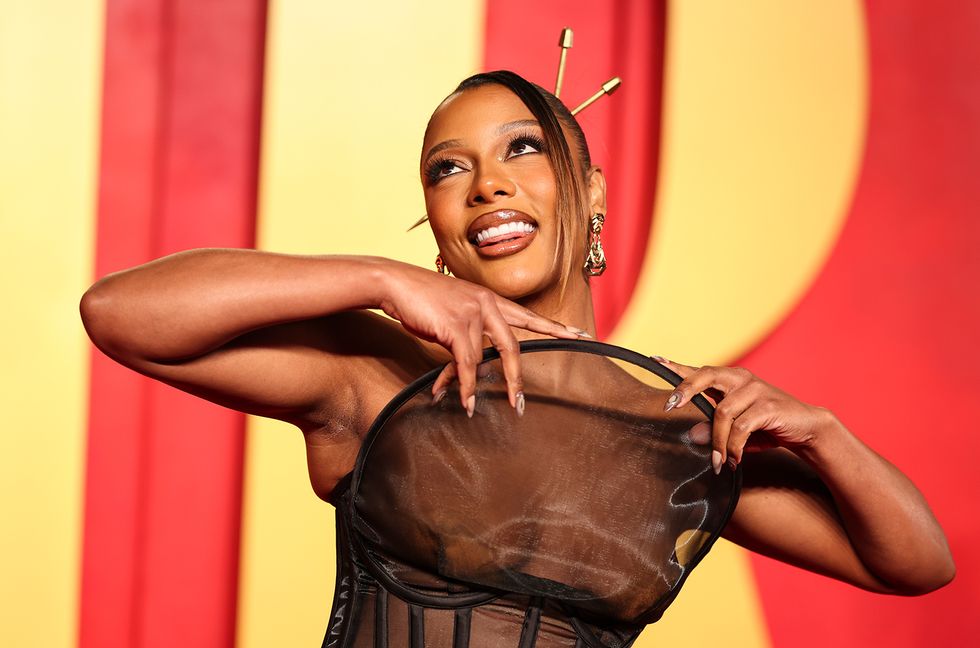 Victoria Monét at the Black Music Action Coalition Music Maker Dinner, in association with ASCAP, held at Delilah on Jan. 31, 2024 in West Hollywood, California.
